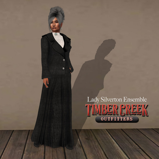 [Timber Creek] Lady Silverton Ensemble-Black