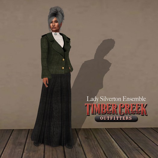 [Timber Creek] Lady Silverton Ensemble-Evergreen