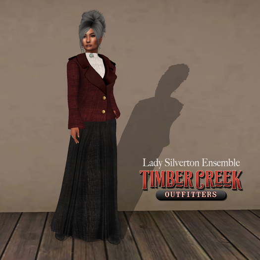 [Timber Creek] Lady Silverton Ensemble-Red