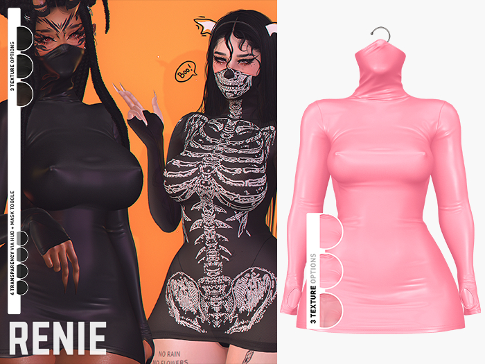 RENIE : RANA DRESS - BABY PINK