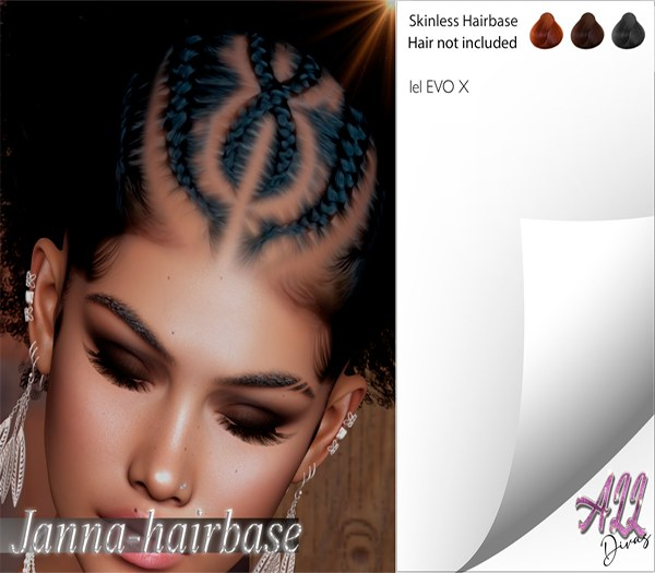 [All Divas] Janna hairbase EVOX
