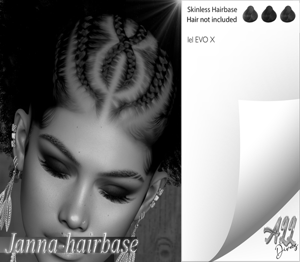 [All Divas] Janna hairbase EVOX DEMO