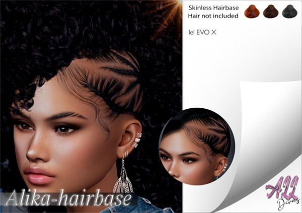[All Divas] Alika hairbase EVOX 