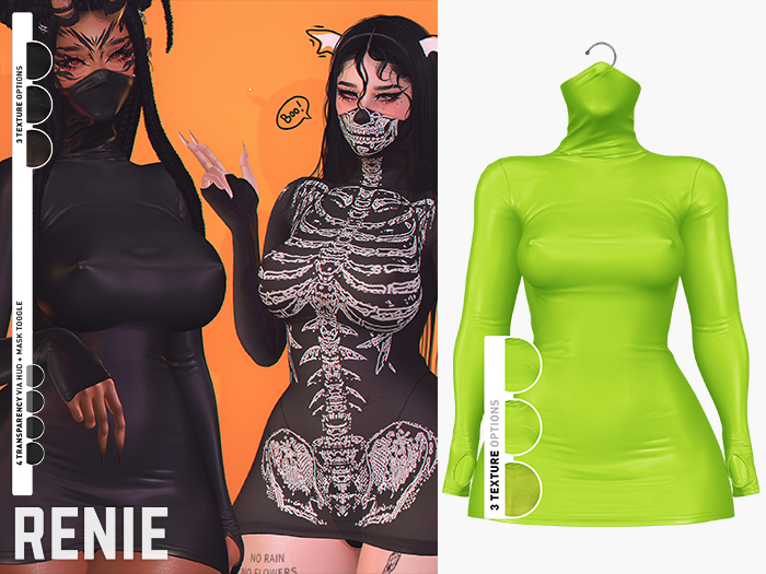 RENIE : RANA DRESS - LIME
