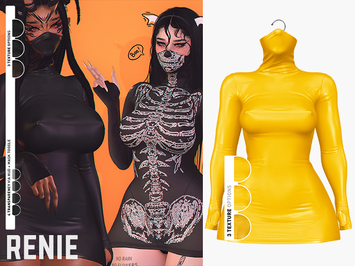RENIE : RANA DRESS - YELLOW