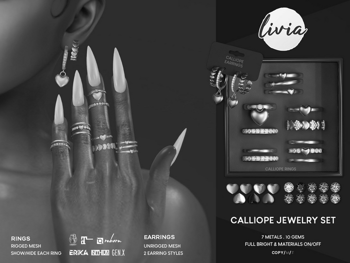 LIVIA Calliope Jewelry Set DEMO