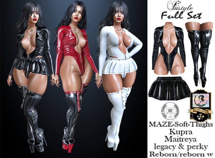 InStyle .::SEt Blanche::.  (Black)