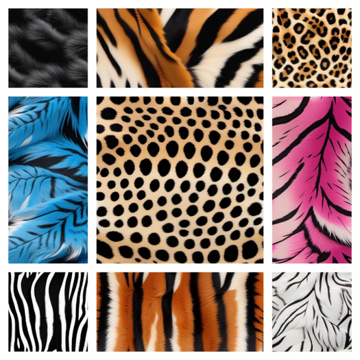 **O.D ** Animal Fur Texture - Full Perm 