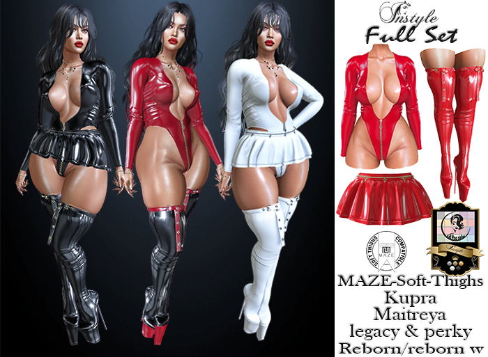 InStyle .::SEt Blanche::.  (Red)