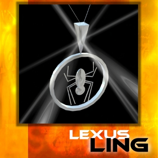 Necklace - Spider Silver