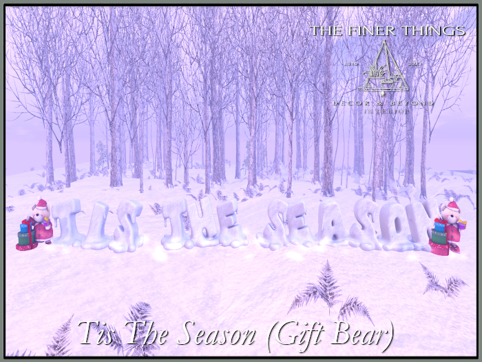 Tis The Season (Gift Bear) (wear to unpack)
