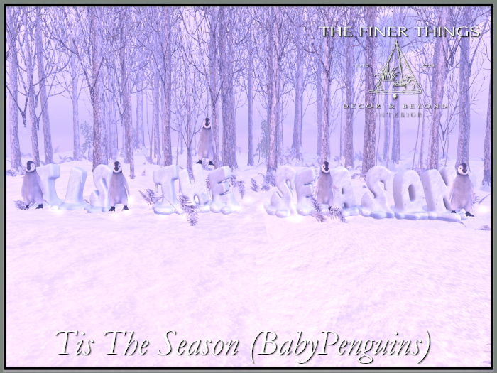 Tis The Season (Baby Penguins) (wear to unpack)