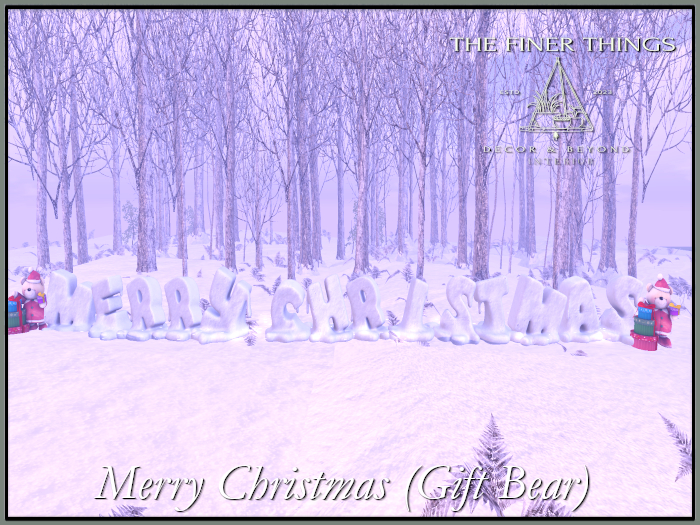Merry Christmas(Gift Bear) (wear to unpack)