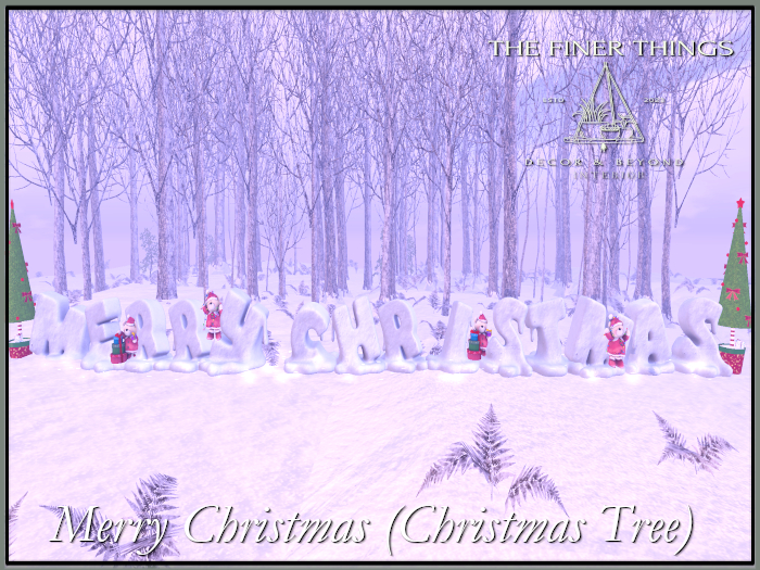 Merry Christmas(Christmas Tree) (wear to unpack)
