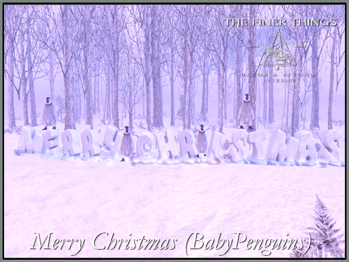Merry Christmas(Baby Penguins) (wear to unpack)