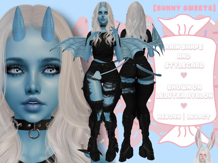 [Bunny Sweets] Rain Shape X Lelutka Avalon