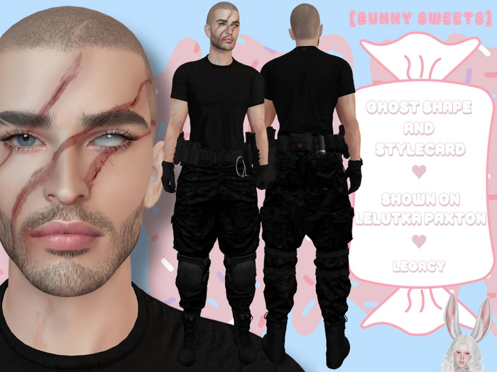 [Bunny Sweets] Ghost Shape X Lelutka Paxton
