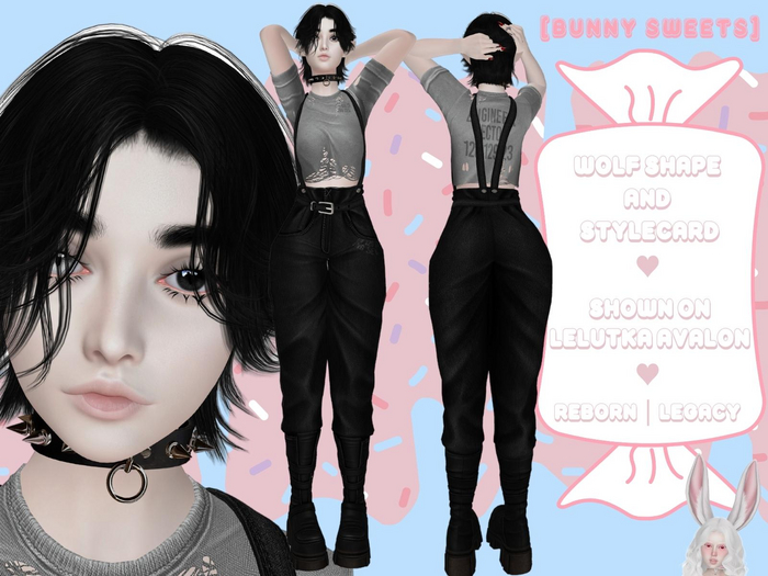 [Bunny Sweets] Wolf Shape X Lelutka Avalon