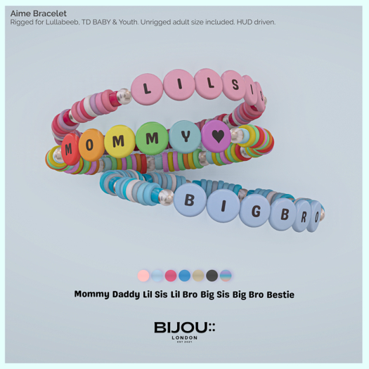 BIJOU :: Amie Bracelet - Lil Sis *add me*