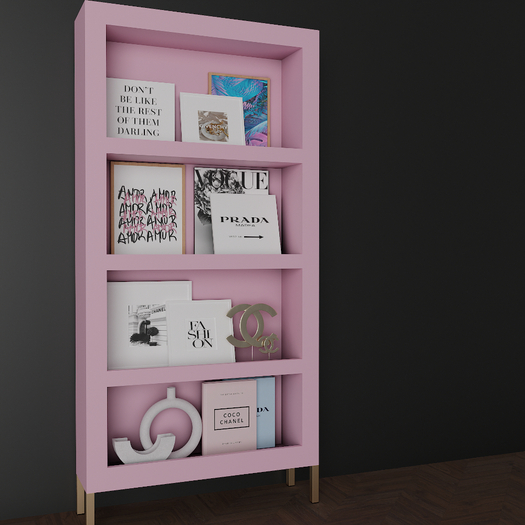 Difference Luxury shelf V.1 pink 