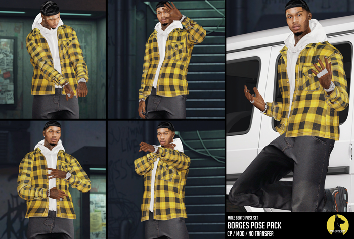 Of Breed: Borges Pose Pack ~ Bento for Pics