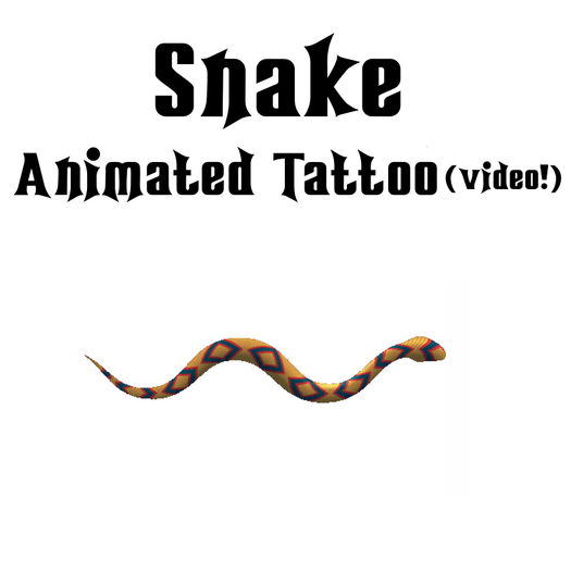 [AD] Snake Animated Tattoo