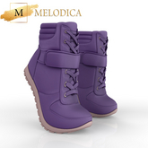 Purple Sneaker Boots MAITREYA