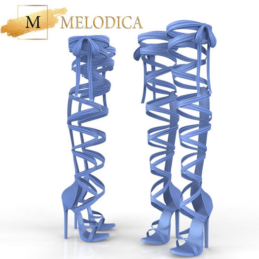 Blue Ribbon Heels MAITREYA