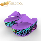 Purple Sandals MAITREYA