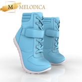 Blue Sneaker Boots MAITREYA
