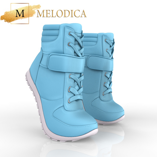Blue Sneaker Boots REBORN