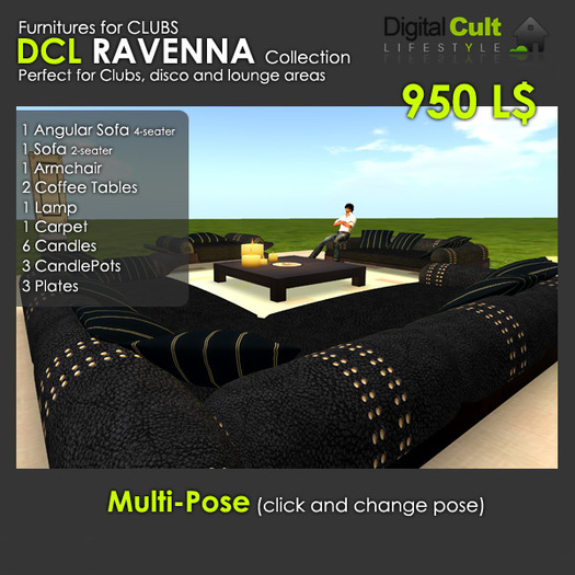 *** DCL Ravenna Collection - High quality furnitures for clubs and entertainment areas