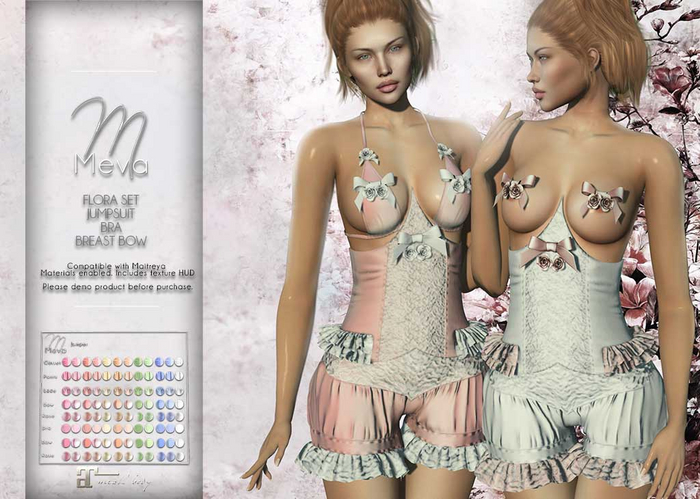 Meva Flora Set (Lara) Demo  Box [Wear Me]