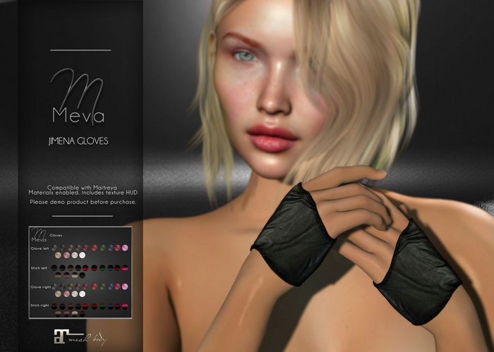 Meva Jimena Gloves and Rings (Lara) Demo Box [Wear Me]