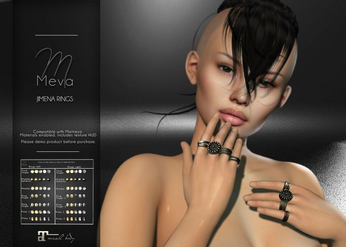 Meva Jimena  Rings (Lara) Box [Wear Me]