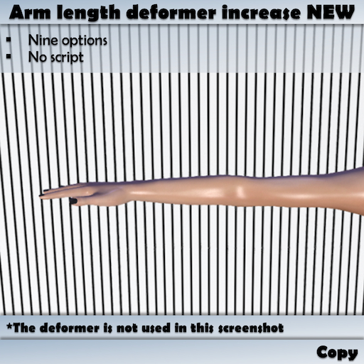 Arm length deformer increase NEW  DEMO