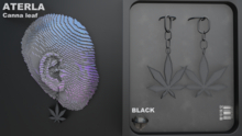ATERLA - Canna Leaf Erring Black