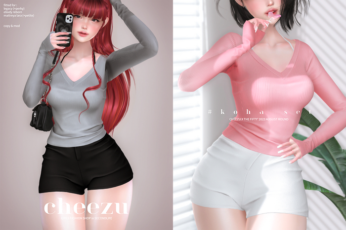 cheezu. koha top : legacy f