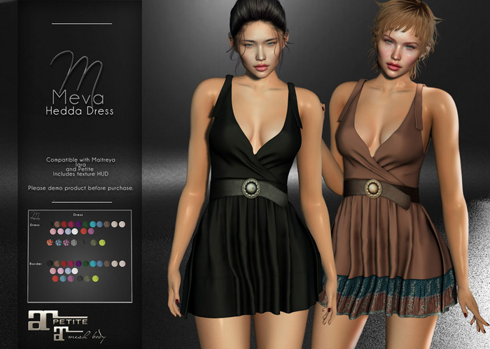 Meva Rosa Dress Demo Box Wear Me]