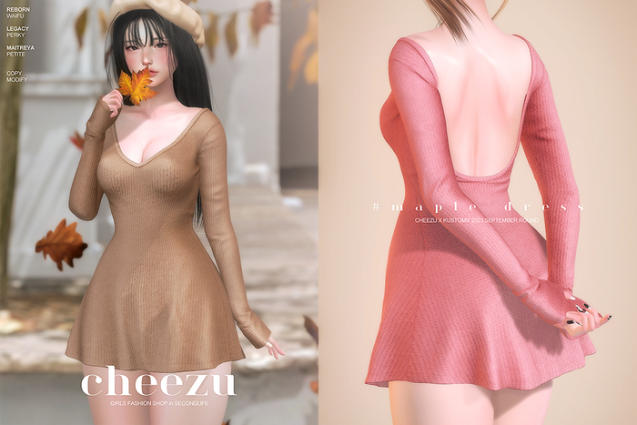 cheezu. maple dress : maitreya