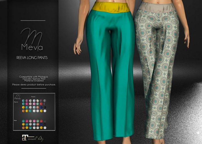Meva Reeva Long Pants Box [Wear Me]
