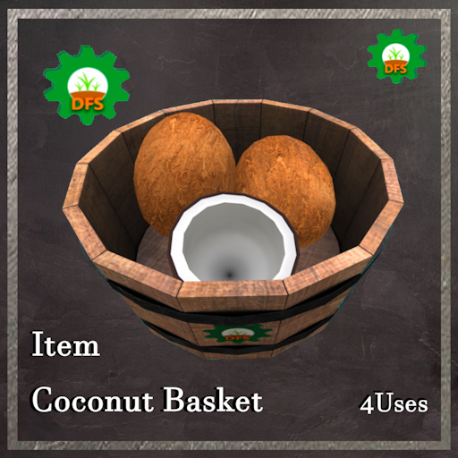 DFS Coconut Basket Textur