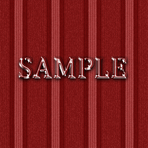 Zoy Texture [ Strypy Knitted 01 ] Seamless - Red