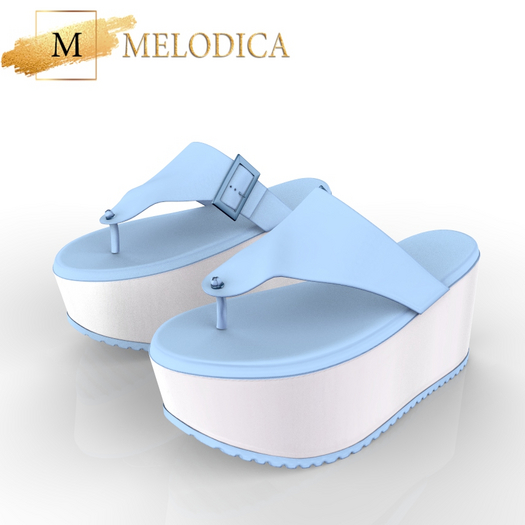 Blue Sandals MAITREYA