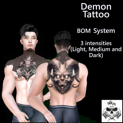 Demon Tattoo - Inkira Studio
