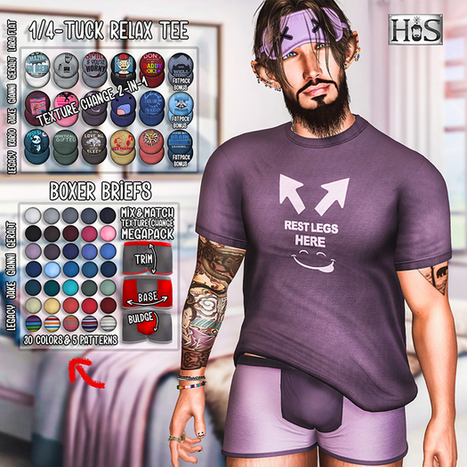 >-HIS-< BoxerBriefs TxtChng Megapack