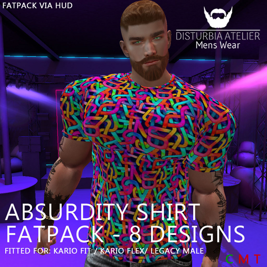 Disturbia Atelier - Absuridity Shirt FATPACK - ADD ME