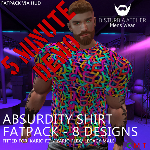 Disturbia Atelier - Absuridity Shirt 5MIN DEMO - ADD ME