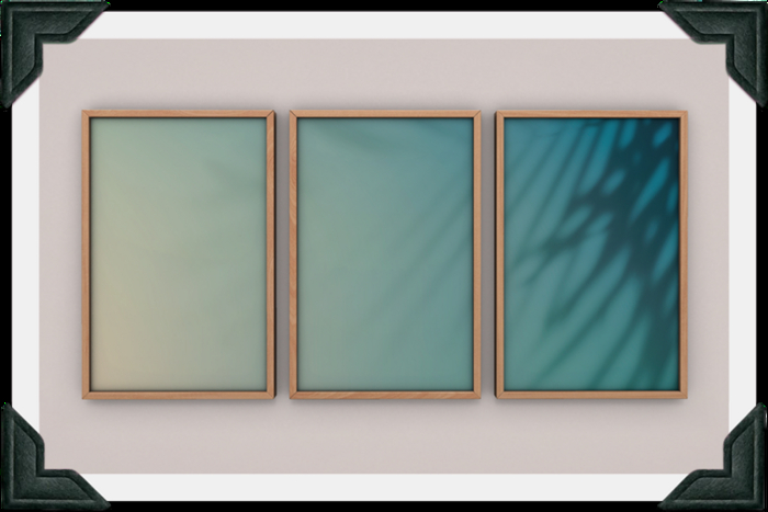 floorplan. triple print / shadow [box]