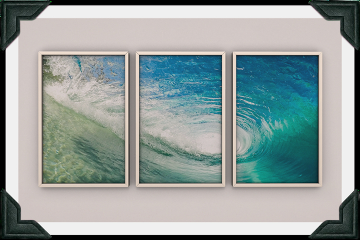 floorplan. triple print / curl [box]